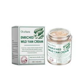 OceAura Wild Yam Body Moisturizer, Nourishes, Hydrates, Firming, Lightening And Delicate Skin Yam Cream (Option: 114g-149.9g-2.24*2.24*2.83inch)