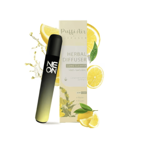 NEON Portable Natural Aromatherapy Lemon One Press, Cleanses The Lungs And Promotes Clear Breathing, Refreshes And Combats Fatigue, Strengthens T (Option: Lemon)