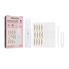 EELHOE Lace Double Eyelid Stickers Natural No Trace Non-Glue Lace Double Eyelid Stickers (Option: 1PCS)