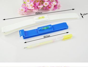 Bang Trimmer Ruler Haircut Splint (Option: Blue)